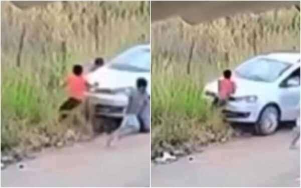 Mulher é detida por atropelar garoto e fugir sem prestar socorro. Vídeo mulher-e-presa-por-atropelar-menino-e-fugir-sem-prestar-socorro.-video