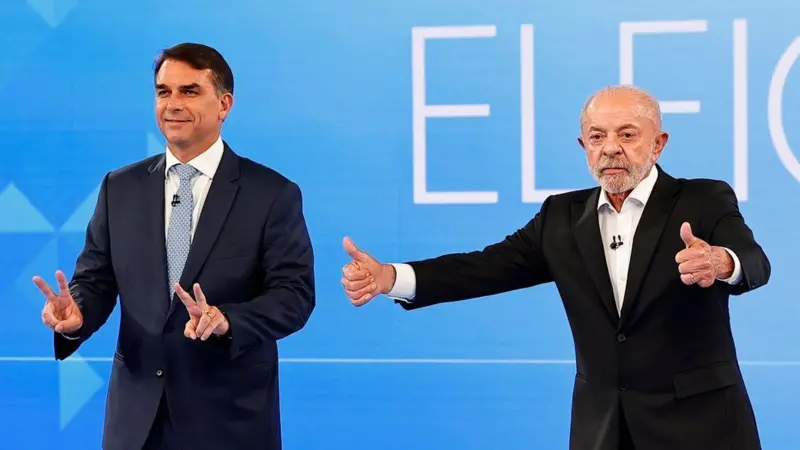 Lula e Flávio trocam acusações sobre economia, agro e obras no primeiro bloco do debate da Globo lula-e-flavio-trocam-acusacoes-sobre-economia,-agro-e-obras-no-primeiro-bloco-do-debate-da-globo